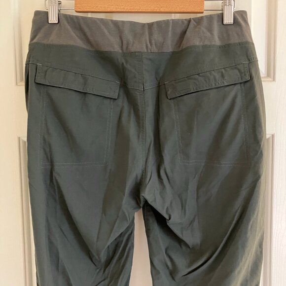 Royal Robbins Pants, Sz. M, Olive Green, pockets, adjustable length - Picture 14 of 16